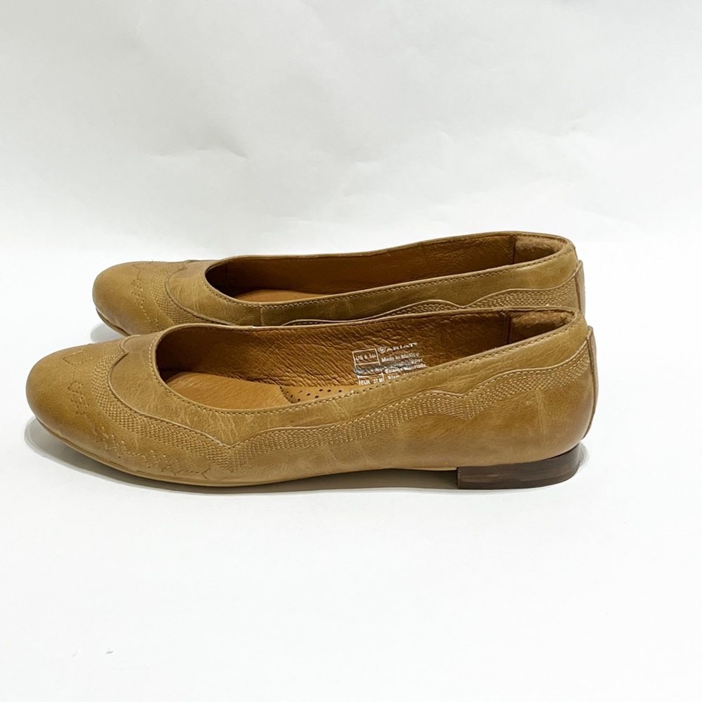Ariat Women’s Dreamer Leather Ballet Flats Shoes sz 6.5, fits more like a sz 6.